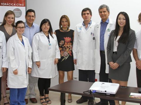 Con la participación de un grupo de especialistas se realizó en la Clínica FOSCAL Internacional el lanzamiento nacional de la Endoprótesis Torácica Gore Ctag.