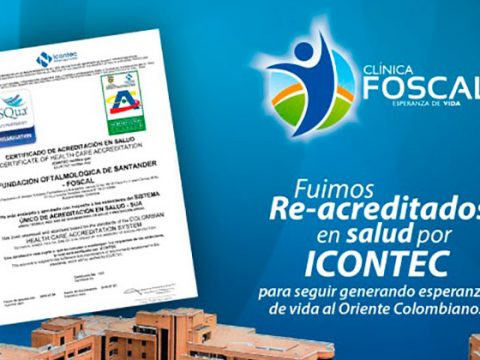 FOSCAL ratificada como Institución Acreditada en Salud