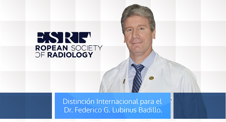 Distinción internacional para el Dr. Federico Lubinus Badillo