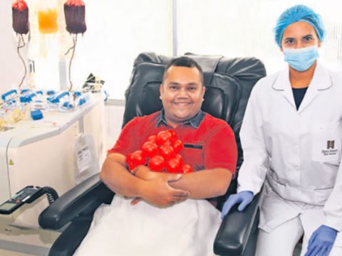 Los donantes de sangre también son héroes
