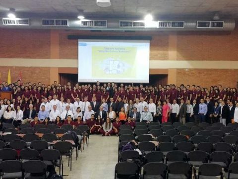 Inauguración catedra Virgilio Galvis en la UNAB